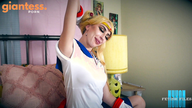 Nyxons Fetish Files - Giant Sailor Moon VS The Gummy Bears