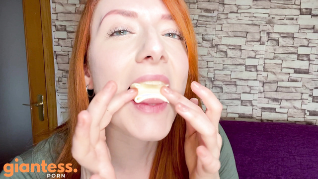 Evelyn Jade Giantess Neighbor Shrinks and Digests You