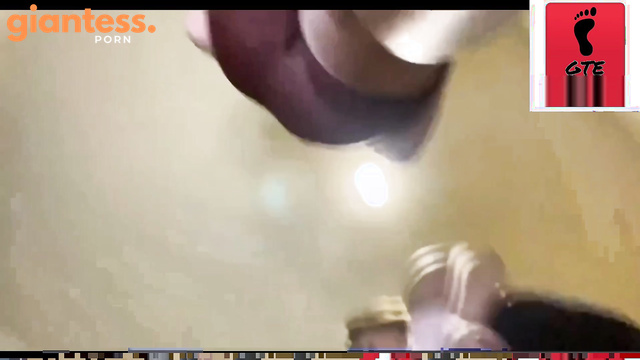 Giantess EditZ - Caught In The Giant Girls Room POV
