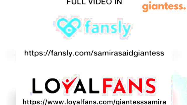 Goddess Samira Said - Giantess Makes a Feast with Her Tinys