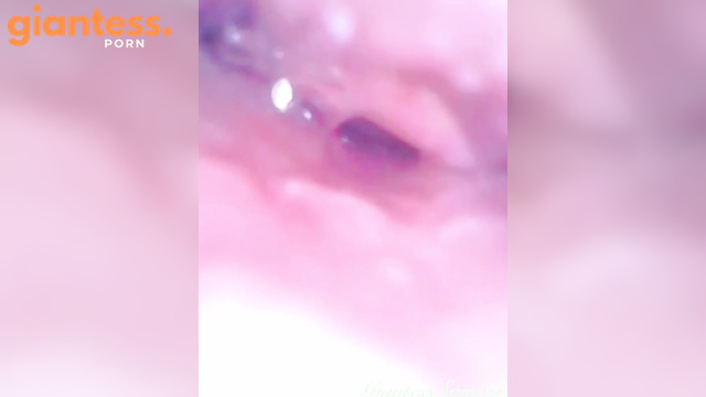 Giantess Samiraa - Epiglottis Fabulous Close up View