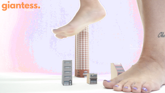 Nikemd - Giantess Adriana Destroys the Skyline