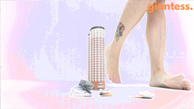 Nikemd - Giantess Adriana Destroys the Skyline