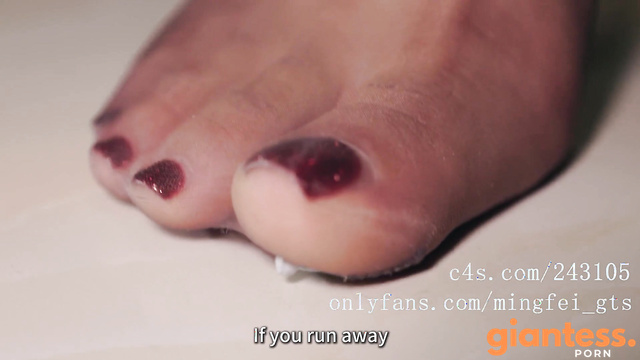 Giantess Requests - Mini Patient’s Foot Focused Nightmare