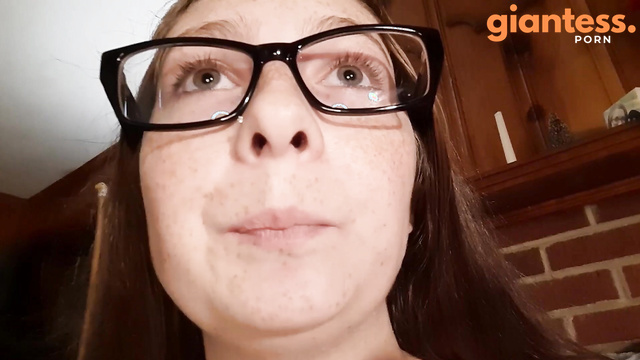 Giantess Requests - Movie Night With Naked Giantess, Accidental Swallow Before Masturbation