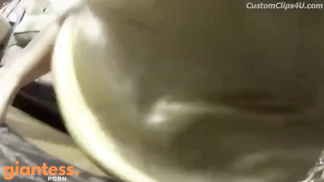 PovLand - Under Giant Blonzilla’s Control: Stress Toy in Her Hands