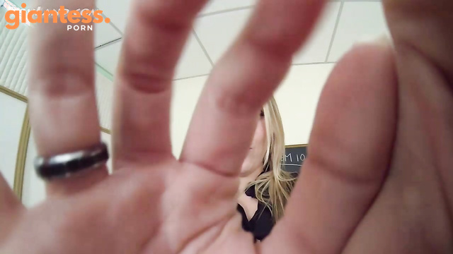PovLand - Giantess Miss Mackenzee Puts a Small Guy in His Place