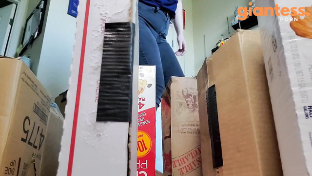 Forager's Giantess - Tiny City, Big Boots: Giantess Aries Feet Strikes