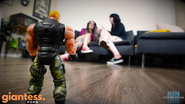 Nyxons Fetish Files - Curious Tiny Superhero Trapped Under Giantess Whitney’s Feet