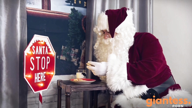 MistressRavenFD - Sweet Santa Gets Shrunk and Eaten by Giantess