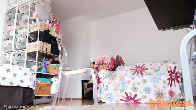 Mylene Dildo & Tiny Trip From Giantess Asshole to Mouth