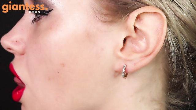 Mistress Misha Goldy - Giantess Soft Threats: Playful Mouth Fetish Fun