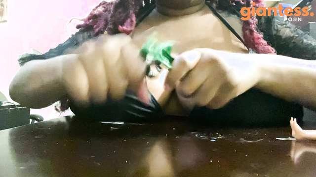 MXDominionakaCrushGoddess Clips - Giantess’s Toy Collection: Tiny Becomes Her Playthings