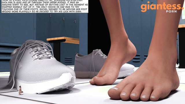 AAABBBZZZ - Caught Peeping: Tiny Fan Found by Giantess at the Gym Chapter 6