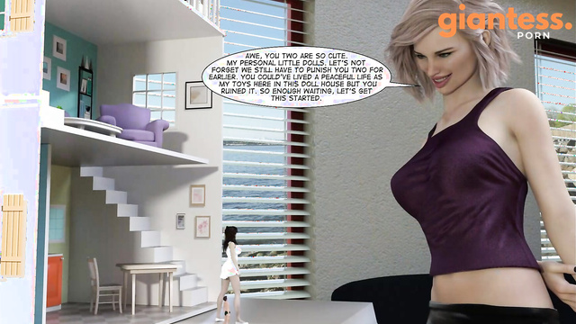 AAABBBZZZ - Two Little Slaves After the Gym with the Giantess Chapter 4