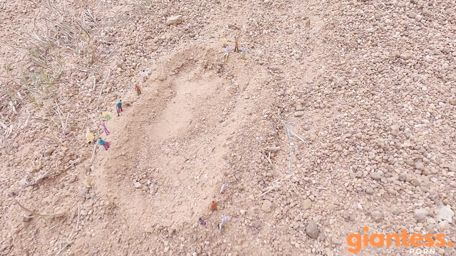 Giantess Chloe - Unaware Giantess Crushes the Tiny Village Beneath Her Feet
