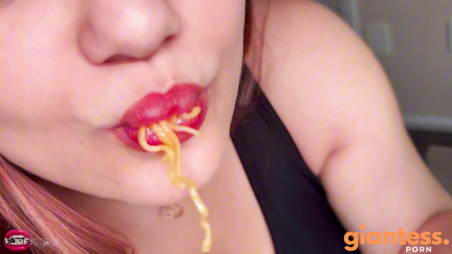 Vore Vixens - You’re Slurped Up by Giantess Jade Sun into Her Hungry Mouth