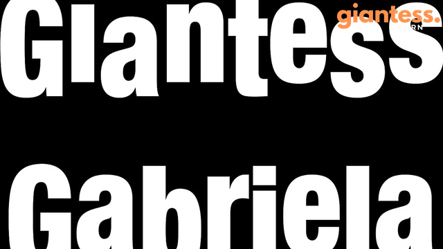 Rise of the Giantess - Kneel and Worship My Giant Tummy Giantess Gabriela