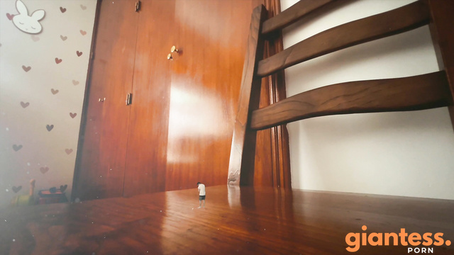 Rise of the Giantess - Giant Goddess Kelly Stepping and Sitting Over the Mini Guys
