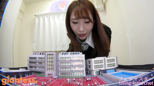 Japanese Asian Biting Mouth Fetish - Kiyoka Igarashi: Tiny Students Crushed by Soles and Armpits