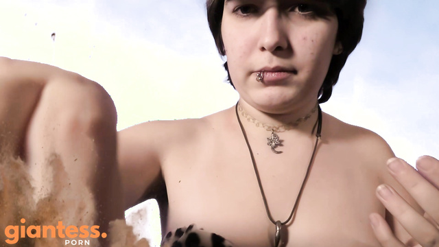 Canadian Giantess - Get Ready for a Wild Ride: Prehistoric Giantess Eclipse in Canyon