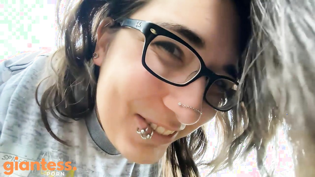 Canadian Giantess - Giantess Eclipse Finally Captures You, Tasting You a Bit