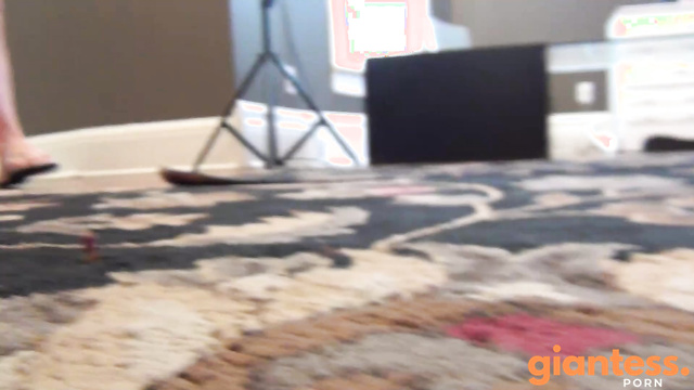 Southern Giantess - Unaware Giantess Playing Hide and Seek in Her Shoes