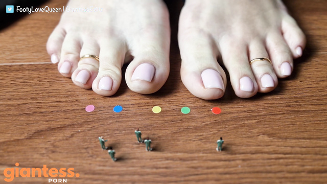 Giantess FootyQueen - Squid Games Survival: Escape from Giant Soles Part 2