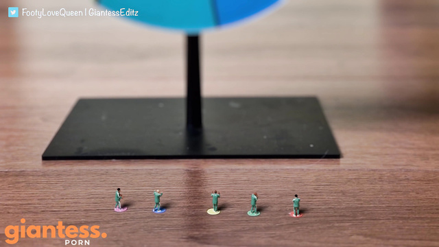 Giantess FootyQueen - Squid Games Survival: Escape from Giant Soles Part 2