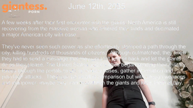 Forager's Giantess - American Giantess Faces Tiny’s Back in Episode 6
