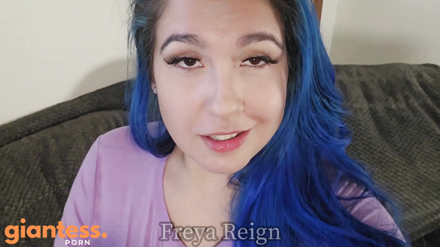 Freya Reign - Girlfriend Shrinks You and Eats You for Fantasy Dessert