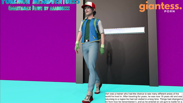 Aaabbbzzz Giantess - Barefoot Gigant Dawn’s Pokemon Adventure Gone Wrong