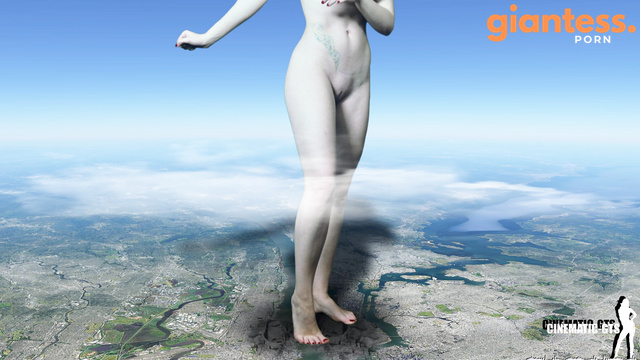 Cinematic-GTS - Giantess Vanessa Crushing Large Part of the City