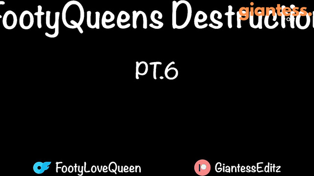 Giantess FootyQueen - Walking in My Green Heels, Ready to Destroy the Next City Part 6
