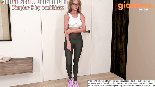 Aaabbbzzz Giantess - Mary Returns with Her Shrunken Step-Son Still in Her Shoe Chapter 3