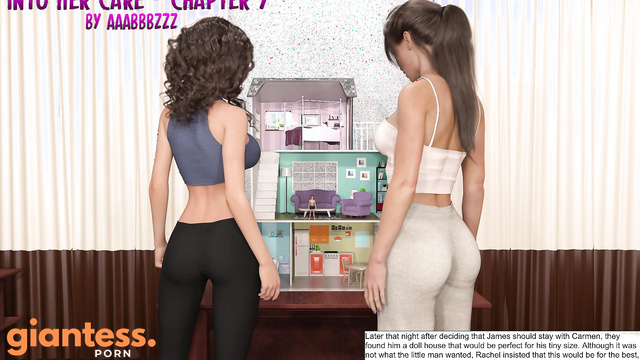 Aaabbbzzz Giantess - Into Goddess Care in Tiny Man Fantasy Chapter 7
