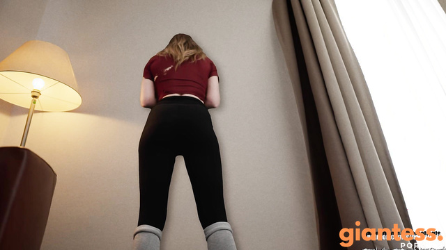 Cinematic-GTS - Giantess Vanessa Growing to Mega Size, Her Clothes Ripping