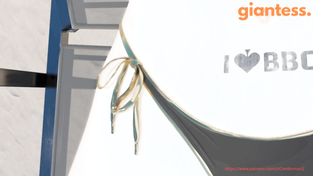 Patreon - Unreachable Curves: Tiny Dream of the Bikini Giantess