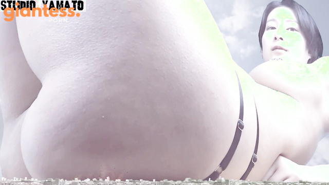 Studio Yamato - Asian Giantess Unveiled: Her Ass in Panties on Display