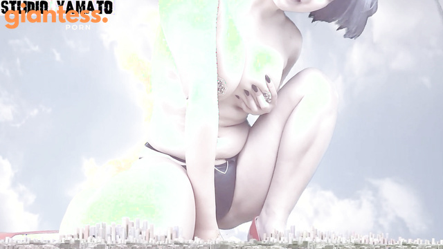 Studio Yamato - The Giantess Asian Reveals Her Beautiful Heels to You
