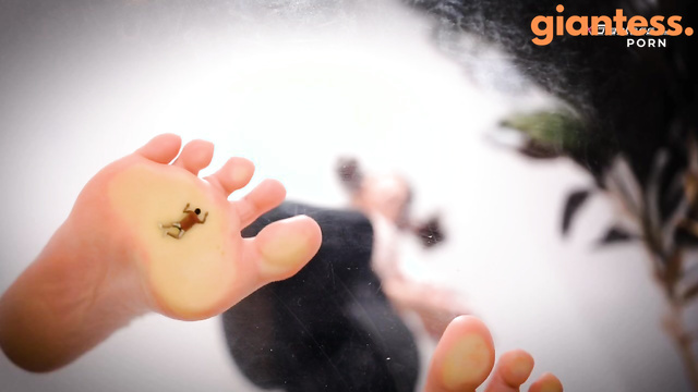 XGiantess - Caught Under Her Giant Step: Stepsister’s Gentle Play