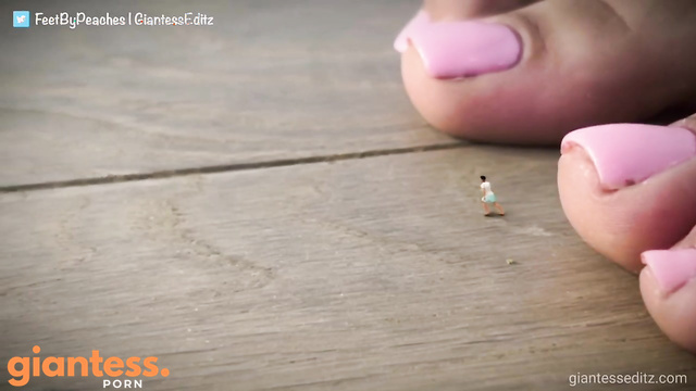 Giantess Editz - Giantess Peaches & Tiny Amazon Drivers Part 1