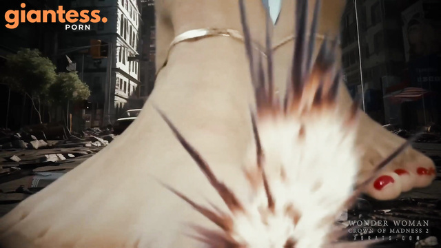 Bratty Foot Girls - No Mercy in Her Wake: Giantess Flattens Crown of Madness Part 2