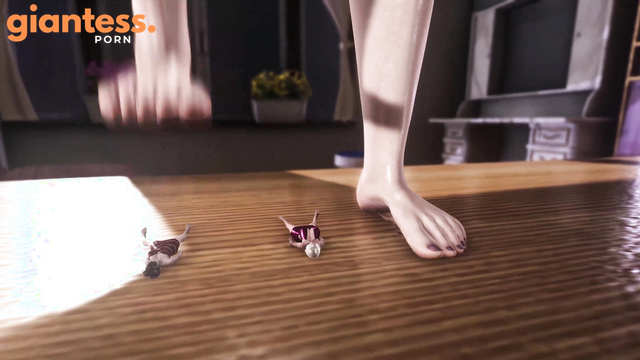 Palaman2122 - Giantess Gaia’s Barefoot Victory Over The Mini People