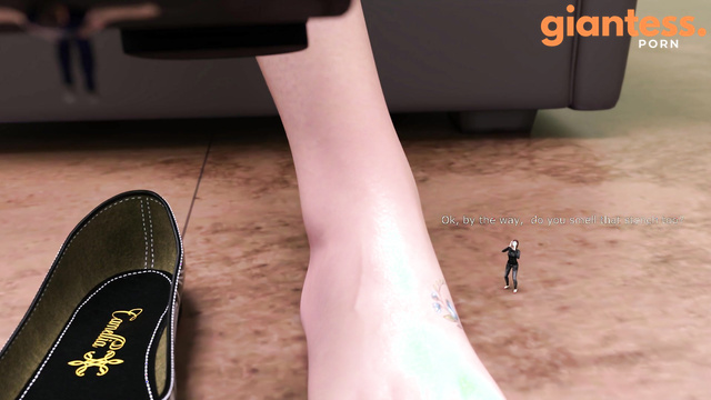 Giantess In Light Shoes And Tinies Who Fear Being Crushed