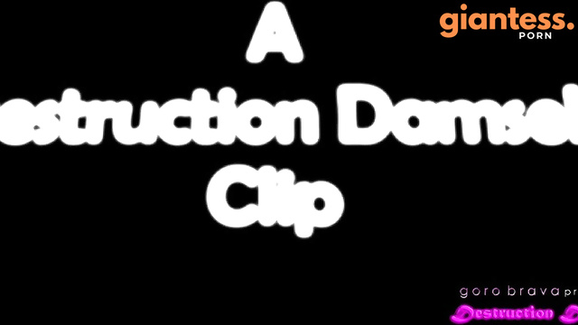 Goro Brava Productions - From Sexy To Savage Stocking Clad Damsels Go Destruction