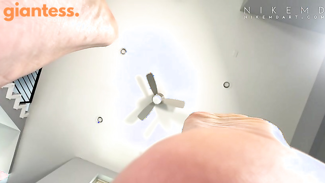 Nikemd - Little Sneaky Sole Sniffer Meets Goddess Cleo Barefoot