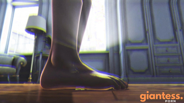Palaman2122 - Tiny Foot Fetishist Was Cum Squeezed By Barefoot Giantess