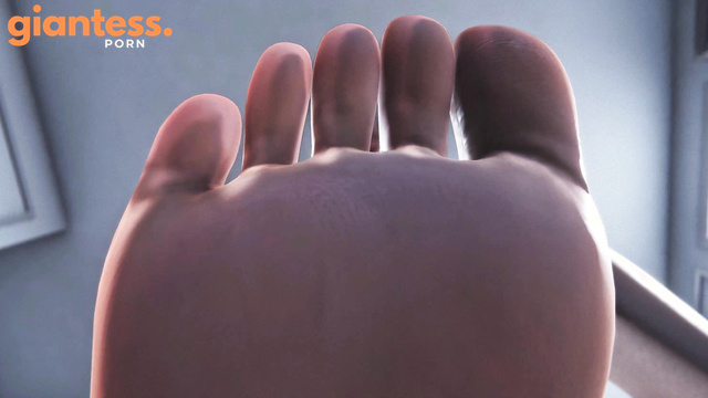 Palaman2122 - Tiny Foot Fetishist Was Cum Squeezed By Barefoot Giantess