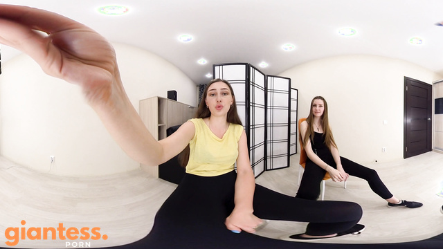 Under Giantess Feet - Sporty Ashley Punishment For Nasty Roommate